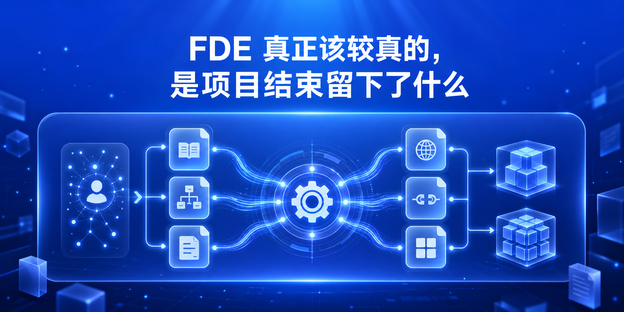 FDE 真正该较真的，是项目结束留下了什么 · 封面