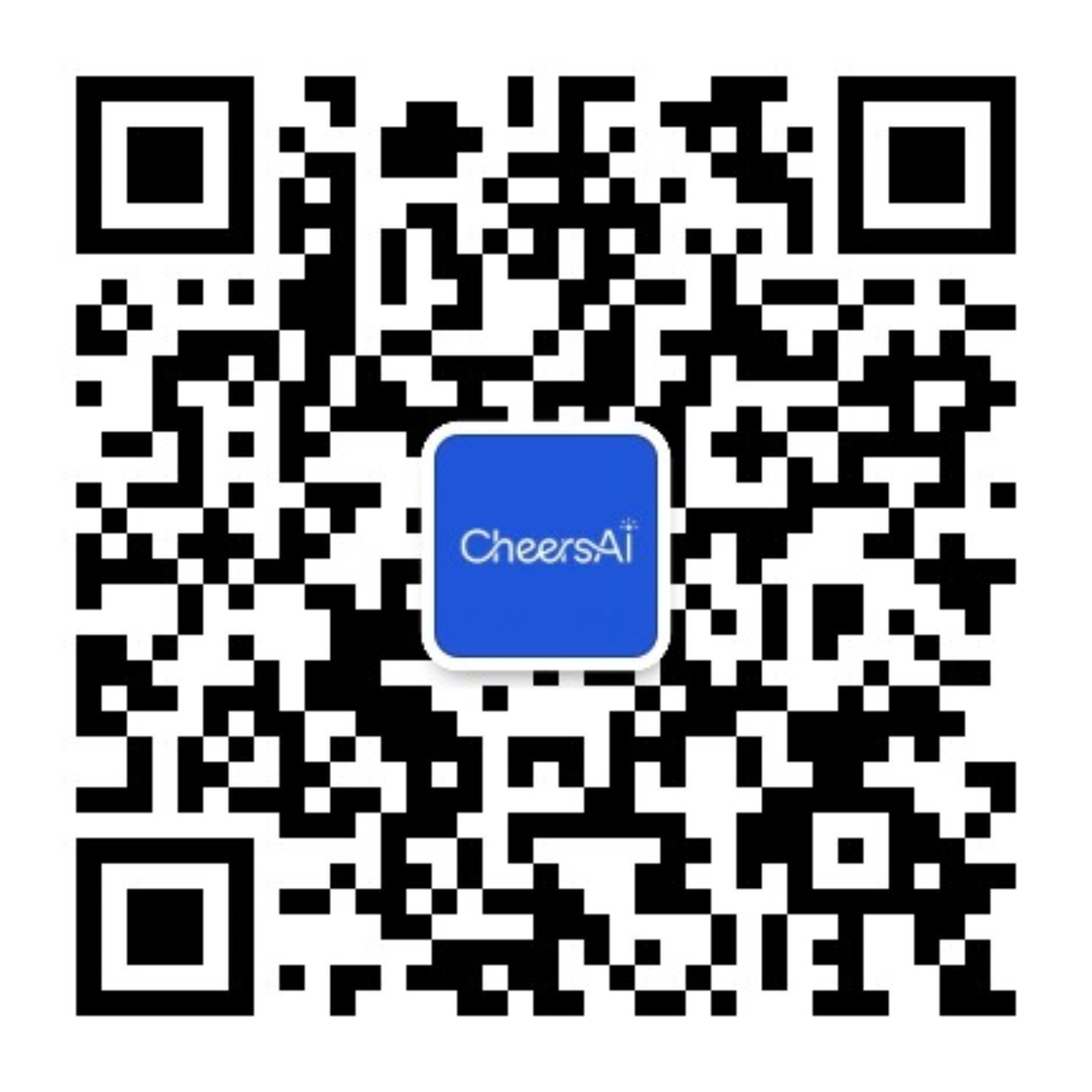 CheersAI 官方公众号二维码